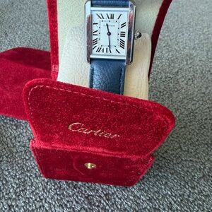 Cartier tank solo small watch